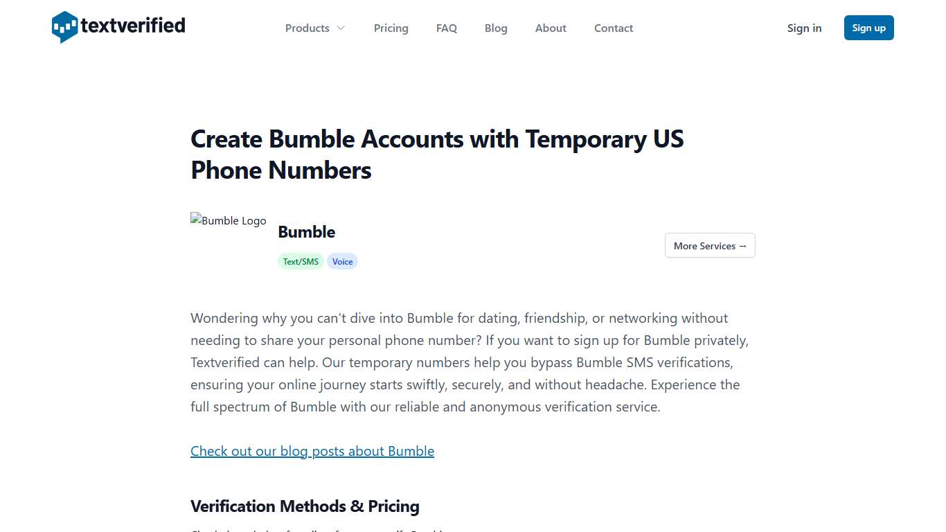 Create a Bumble Account – No Phone Number